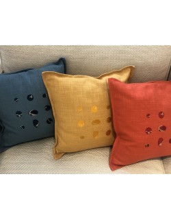 GALETS embroidered cushions