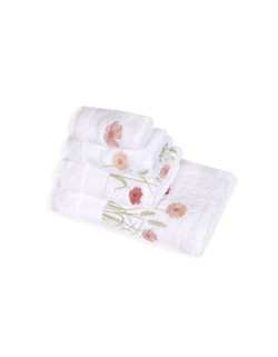 "Prairie Fleurie" bath towels