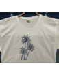 "Palm Beach" embroidered night t-shirt